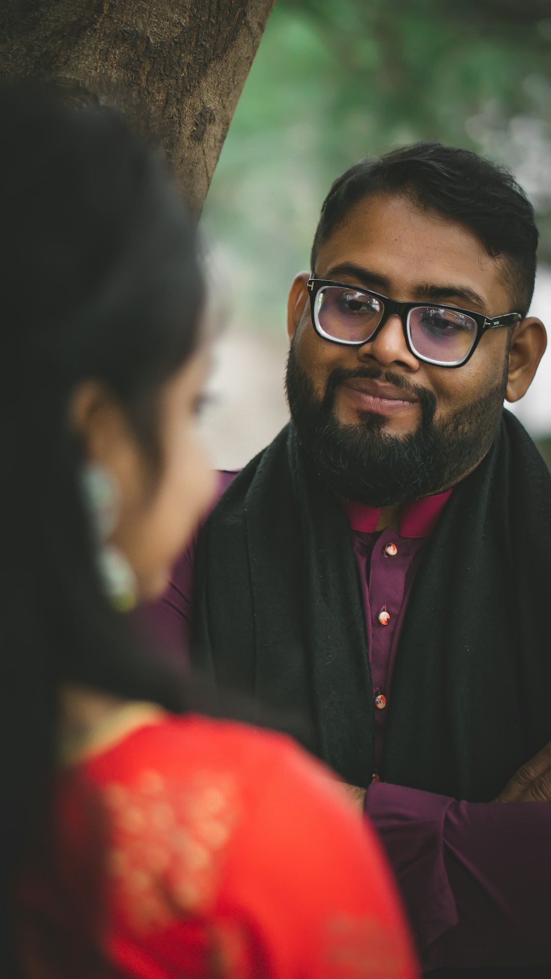 Candid Pre-Wedding Smiles