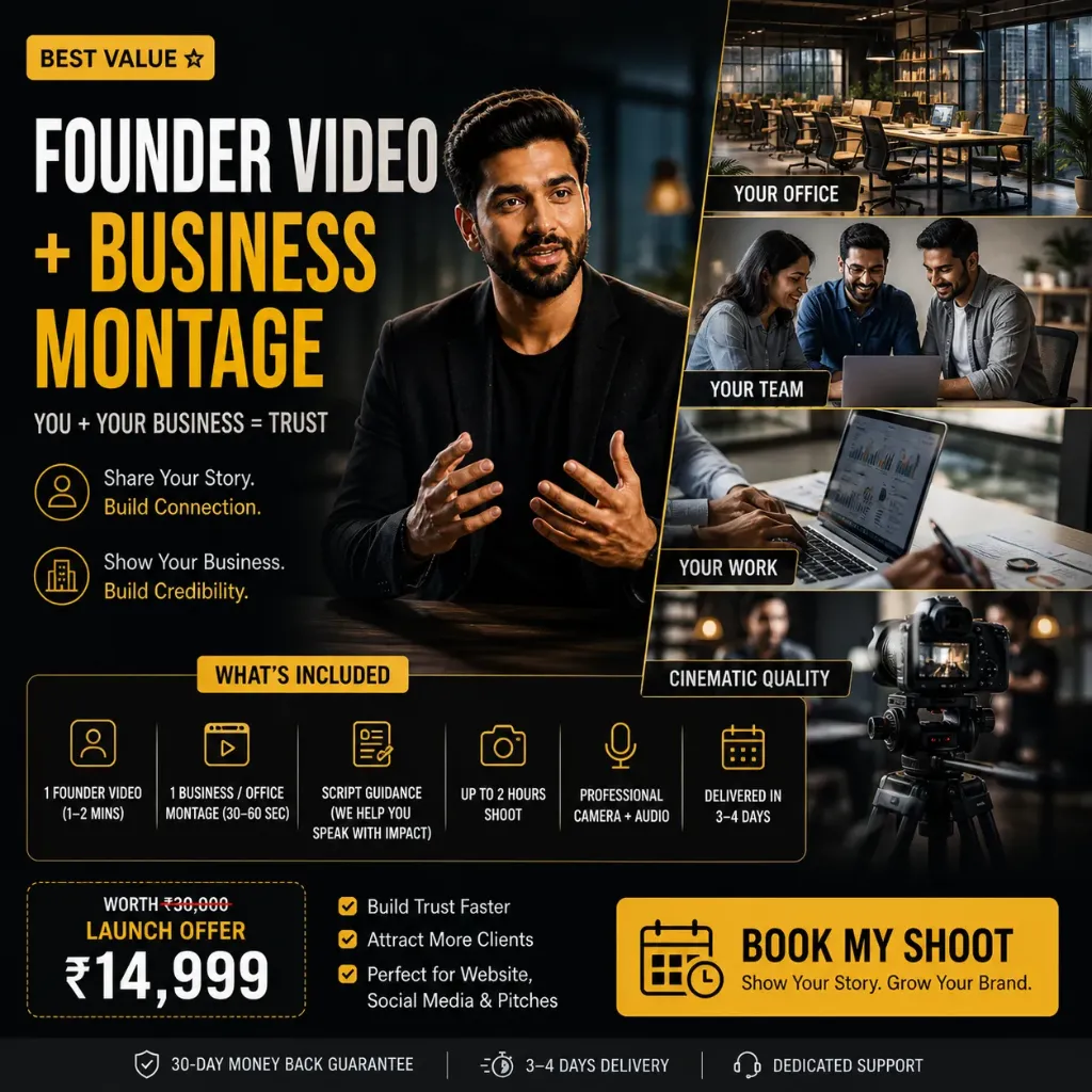 Founder + Business Showcase Video